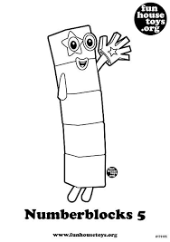 Get ready for some coloring fun with printable coloring pages from fun house toys. Numberblocks Coloring Pages Coloring Home