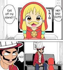 Meme Chi Unsettles Her Dad Mustache Girl Ver By Edifen On Deviantart A Hat In Time A Hat In Time Memes Hat In Time Art