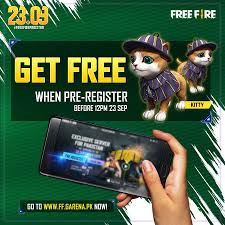 Developed and published globally by garena, free fire achieved a record high of over 100 million peak daily active users in 2020. Pre Register Get Free Pet Pakistan Garena Free Fire Facebook