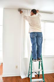 It differs based on a few factors including the style of the window, the type of window covering, and the height of the ceiling. What To Know About Hanging Curtains Stonegable