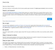 Stack Overflow Mentorship Research Project Meta Stack Overflow