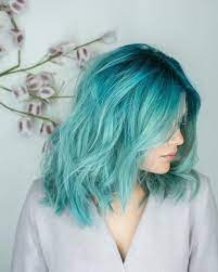 on craque pour ce bleu menthe a l eau par eduard ghazaryan parfait ete et vous cheveux noirs avec reflets couleur coloration jasmin super colorant