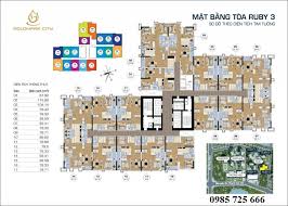 Tiện ích dành riêng cho cư dân. Mat Bang Toa Ruby 3 Goldmark City 136 Ho Tung Mau Chung CÆ° Ä'áº¹p
