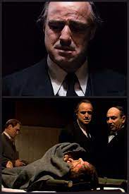 And then they tried to take advantage of her. Look How They Massacred My Boy Don Vito The Godfather Godfather Movie The Godfather Saga Marlon Brando