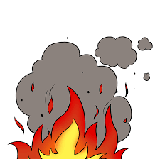 How To Draw Flames And Smoke Really Easy Drawing Tutorial Being burned figuratively by a campfire is bad enough; how to draw flames and smoke really