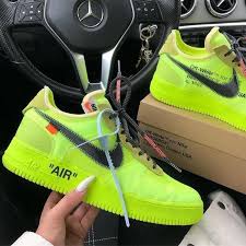 Nike Air Force 1 Neon Nike Air Shoes Sneakers Fashion Casual Shoe Sneakers