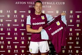 How old is john terry when he lifts the trophy? First Photo Of John Terry In Full Aston Villa Kit Birmingham Live