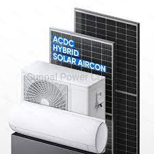 (small solar panel is optional). China Diy Acdc Hybrid Solar Powered Room Air Conditioner Application Price Photos Pictures Made In China Com