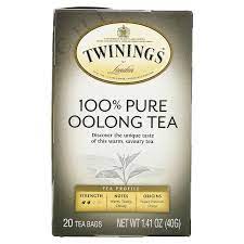 Twinings oolong tea caffeine content. Twinings 100 Pure Oolong Tea 20 Tea Bags 1 41 Oz 40 G Iherb