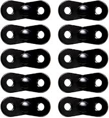 TIAOWU 10 st halkfria aluminium tältspännare