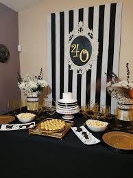Black And White 40th Birthday Party Ideas 40th Birthday Party Black White Gold Classy 40th Birthday Parties 40th Birthday Birthday Parties