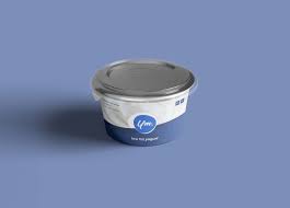 Free Yogurt Package Mockup Free Package Mockups In 2020 Yogurt Packaging Yogurt Glass Jam Jars