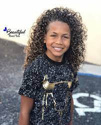 Jayden 9 Years African American Cherokee Indian Caucasian Follow Beautifulmixedkids Mixed Kids Hairstyles Baby Boy Hairstyles Curls For The Girls It uses an undercut but allows the curls to retain the side part is a classic hairstyle that has recently received a resurgence in hair trends. pinterest