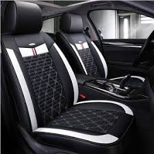 Business Style Grid Shape Design Easy To Detach And Install Soft Feeling Universal Fit Seat Covers Business Fashion Shape Design Seat Covers