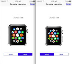 Compare Actual Apple Watch Sizes With An Iphone Osxdaily