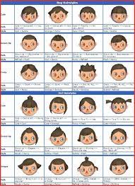 Animal Crossing City Folk Hairstyles 120677 Hair Color Guide Animal Crossing Cit Hairstyles Id Animal Crossing Hair Hair Color Guide New Leaf Hair Guide