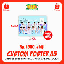 5 terbaru contoh poster makanan dengan mudah 57 contoh poster dan slogan dengan ide cemerlang kreatif contoh poster makanan indonesia memiliki berbagai macam. Cetak Poster Ukuran A5 Murah Gambar Bebas Shopee Indonesia