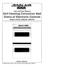 If it still won't open, start and then cancel a cleaning cycle or allow a . Jenn Air Oven Manual Jenn Air Jds9860aaw Range Manual