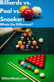 Billiards Vs Pool Vs Snooker Whats The Difference In 2020 Snooker Billiards Play Pool