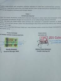 Daftar isi artikel contoh surat perjanjian jual beli tanah 1 contoh surat perjanjian kerja sama usaha surat perjanjian kerjasama. Mou Kerjasama Catering Guru