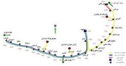 Image result for ‫ایستگاه های قطار تهران مشهد‬‎