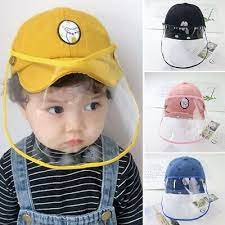 Find Many Great New Used Options And Get The Best Deals For Bebe Desmontable De Doble Uso Anti Gota Careta Mask For Kids Fashionable Face Masks Fashion Mask