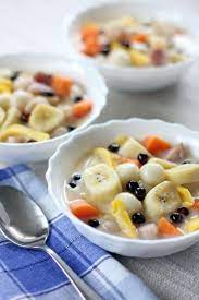 Guinataang Halo Halo Ang Sarap Recipe Food Halo Halo Hot Desserts