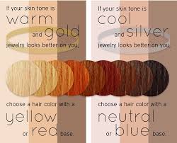 inspiring hair color chart skin tone 12 warm skin tones