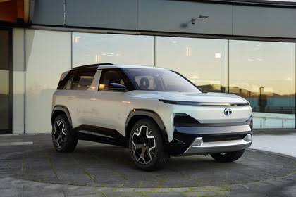 The all-new Tata Sierra EV production model, AI generated