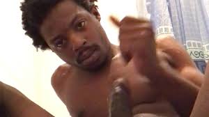 Huge 10 inch BBC jerking off in public