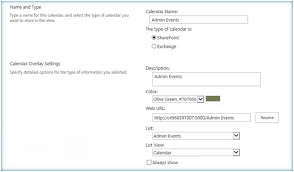 This new functionality is a lot better than what was available in sharepoint 2007, where users could only view. Calendar Overlays In Sharepoint 2013 And Sharepoint Online Office 365