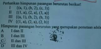 Guru sd smp sma contoh soal cat uji kompetensi jabatan struktural. Contoh Soal Dan Jawaban Menentukan Pemetaan Dari Himpunan Pasangan Terurut Peranti Guru