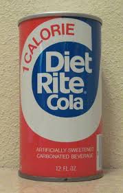 Splenda is used to sweeten the beverages in this line of products, and they contain no caffeine, carbohydrates, or calories. Diet Rite 25 Soda Can Collection
