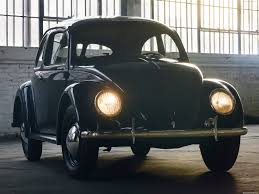 Image result for Dark Blue 1949 Beetle