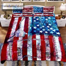 Hd Printed Us Flag Bedding Set Bed Sheets Blanket For Your Bedroom Visit Our Online Store For More Usa F Bedding Sets Duvet Bedding Sets Quilt Sets Bedding