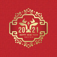 Happy Chinese New Year 2021 With Gold Head Ox Zodiac And Text In Chinese Culture Sponsored A In 2020 Red Texture Background Happy Chinese New Year Chinese New Year