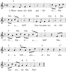 Noten Liedtext Akkorde Fur Meerstern Ich Dich Grusse O Maria Hilf Gottes Mutter Susse O Maria Hilf Kostenlose Karaoke Mp3 Zum Mitsin Lied Liedtext Noten