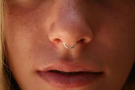 Septum 16 Gauge 925 Sterling Silver Yellow Gold By Piercingzon Nose Rings Hoop Septum Hoop Pretty Jewellery