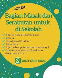 Ready stock pembantu rumah tangga, baby sitter, nanny, perawat lansia, tukang kebun, dan sopir. Lowongan Bagian Masak Dan Serabutan Atmago