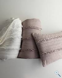 Available in your choice of color. Eileen Fisher Ruffled Cotton Quilt And Sham