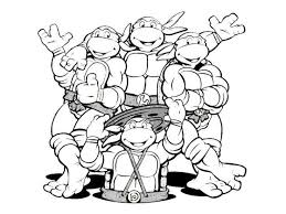 Based on the teenage mutant ninja turtles characters and comic books created by kevin eastman and peter laird, published in 1991 by mirage studios/ random house. Turtle Coloring Pages Ninja Turtle Coloring Pages Cartoon Coloring Pages