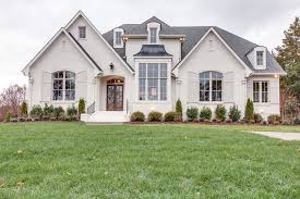 New Homes From Tn Valley Homes A Custom Home Builder For Brentwood Tn Franklin Arrington And Thompso House Exterior Brick Exterior House White Brick Houses