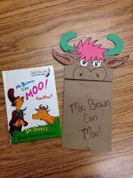 Mr Brown Can Moo Craft Dr Seuss There Is No Outside Link To A Template Sorry Y All Dr Seuss Crafts Book Crafts Seuss Crafts