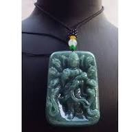 Certified Green Burma 100% Natural A Jade jadeite Pendant 1000 Hand Guanyin  Kwan Yin Lotus Flower Necklace 649009 TN
