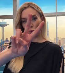 Sue was a dolphin was an helpful idea because they are really warm,  affectionate, friendly, very front footed, confident, they lead, they're  great mothers and they can be really brutal if they