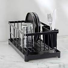 Kohler stainless steel sink rack, 22.5 x 14.25 for iron/tones kitchen sink. Dish Racks Crate And Barrel