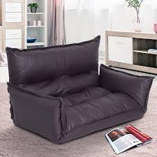 Homcom Floor Lazy Game Video Sofa Chair Living Room Sofa Recliner Chair Aosom Canada