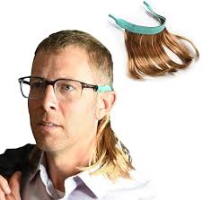 Amazon.com: STOKIES Mullet Wig Eyewear Retainer 70s 80s Costume Cosplay  Party