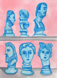A The Museum Illustration By Iga Kosicka Copenhagen Illustration Art Museum Art Illustration Museum