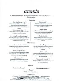 Fine dining menu gourmet recipes cooking recipes michelin star food cooking challenge dessert decoration molecular gastronomy c'est bon food menu. Ananta Menu Menu For Ananta The Oberoi Dubai Dubai